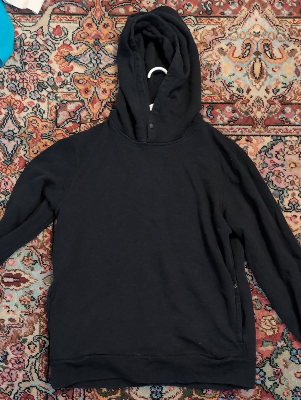 Outerknown Black Hooded Sur Sweatshirt